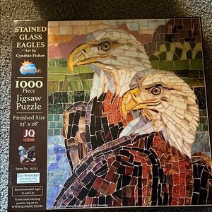 Regal Eagle Mosaic Puzzle 1000 Pieces